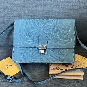 NWT PATRICIA NASH LOCRI LEATHER CROSSBODY BAG